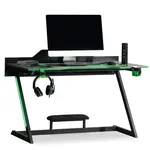 Herní stůl diego - černá, zelená