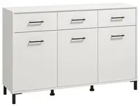 Kombinovaná komoda 3d3z lucida - bílá