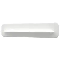 Nástěnná police s led osvětlením gendry - bílá