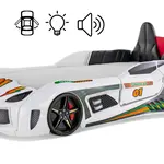 Postel auto 90x190 grand prix plus - bílá