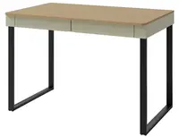 Psací stůl hailee - zelená/dub písečný