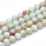 Synthetic Imperial Jasper Beads Strands