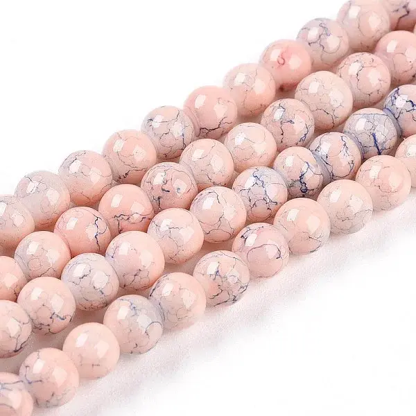 Baking Painted Glass Beads