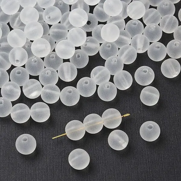 Transparent Acrylic Ball Beads