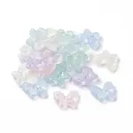 Transparent Frosted Acrylic Beads