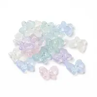 Transparent Frosted Acrylic Beads