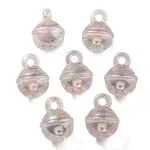 UV Plating Rainbow Iridescent Transparent Acrylic Pendant