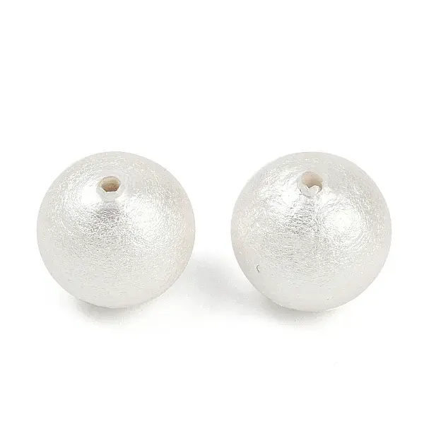 Compressed Cotton Pearl Beads
