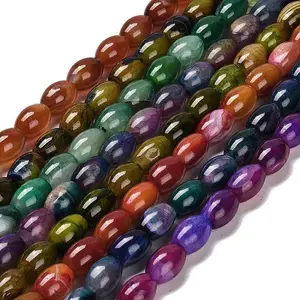 Natural Agate Beads Strands