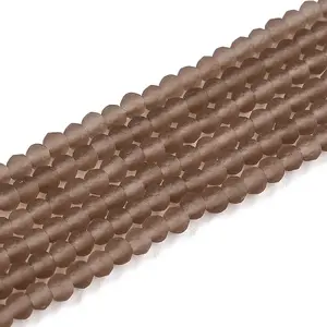 Transparent Glass Beads Strands