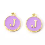 Golden Plated Alloy Enamel Charms