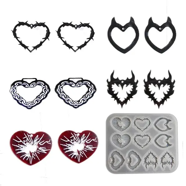 DIY Pendant Silicone Molds