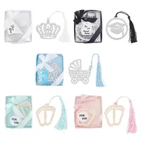 5Pcs 5 Styles Iron Bookmarks