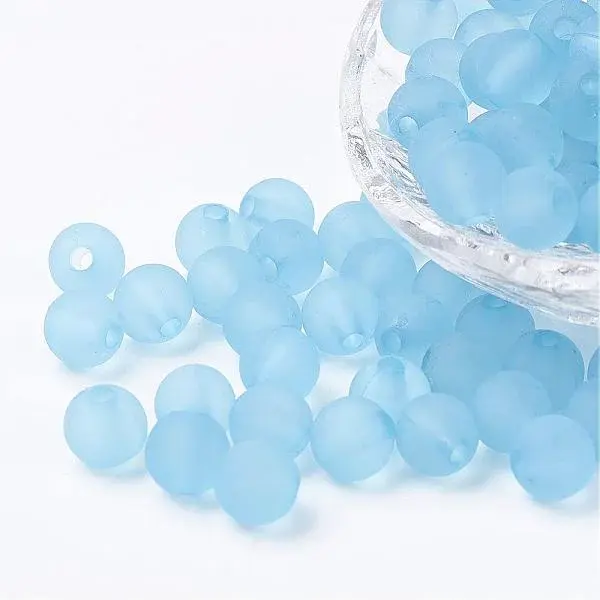 Transparent Acrylic Beads