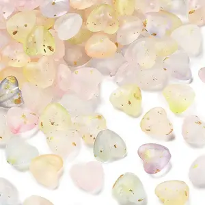 Frosted Transparent Acrylic Beads