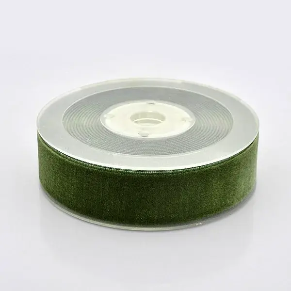 Polyester Velvet Ribbon for Gift Packing and Festival Decoration