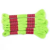 6 Skeins 6-Ply Embroidery Foss
