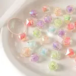 Transparent Acrylic European Beads