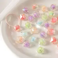 Transparent Acrylic European Beads