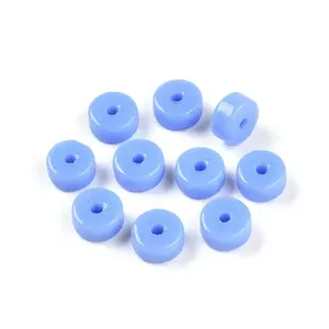 Opaque Solid Color Glass Beads