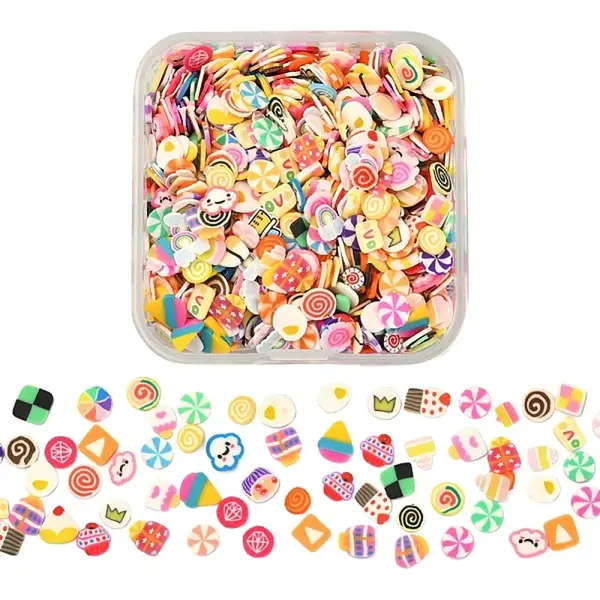 24G Handmade Polymer Clay Nail Art Decoration