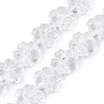 Transparent Glass Beads Strands