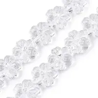 Transparent Glass Beads Strands