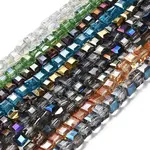 Electroplate Glass Beads Strands