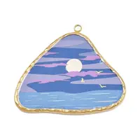 Printed 304 Stainless Steel Pendants