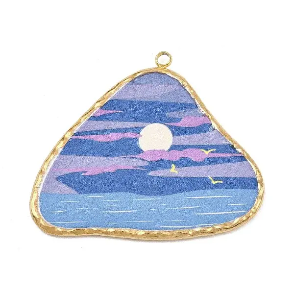 Printed 304 Stainless Steel Pendants