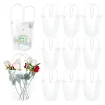 Valentine's Day Trapezoid PP Plastic Gift Bags