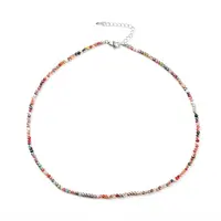 Faceted Glass Beaded Necklaces