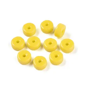 Opaque Solid Color Glass Beads
