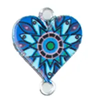 Alloy Enamel Connector Charms