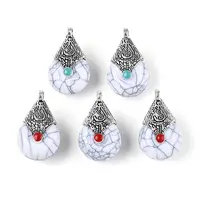 Tibetan Style Resin Pendants