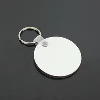 Sublimation Double-Sided Blank MDF Keychains