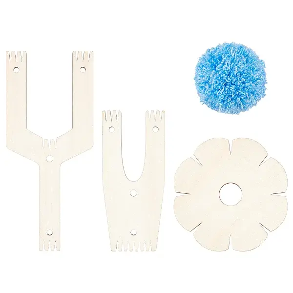 Wood Pom Pom Maker Kit