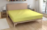 Froté plachta - svetložlté - 60 x 120 cm