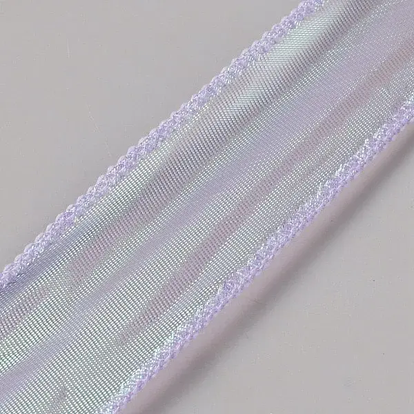 9M Rainbow Color Nylon Organza Ribbon