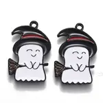 Halloween Theme Alloy Enamel Pendants