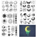 2 Sets 2 Style PVA & Cloth Water-soluble Embroidery Aid Drawing Sketch