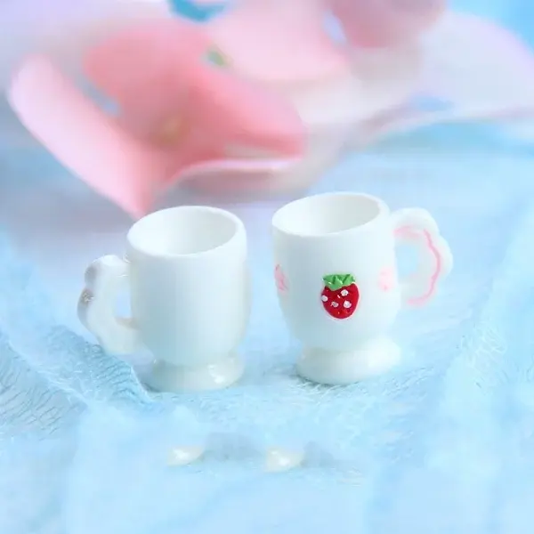 Resin Tea Set Miniature Ornaments