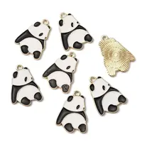 Alloy Enamel Pendants