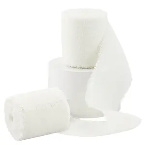 5 Yards Cotton Linen Raw Edge Ribbons