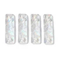 Baking Paint Glass Pendants