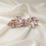 Crystal Glass Hair Barrettes