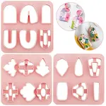 3Pcs 3 Styles ABS Plastic Plasticine Tools