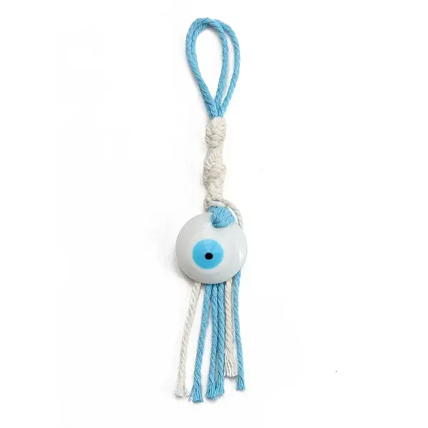 Plastic Turkey Evil Eye Pendants Decorations