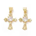 Brass Cubic Zirconia Pendants