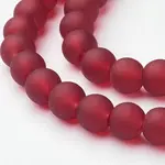 Transparent Glass Bead Strands